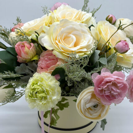 The Beaux Hatbox Arrangement